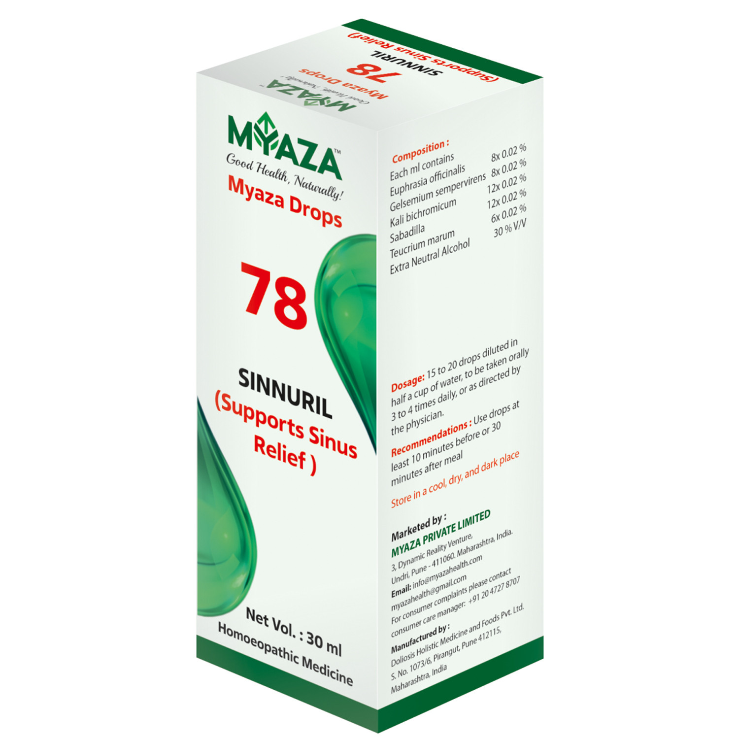 Sinnuril - Myaza Drops No. 78