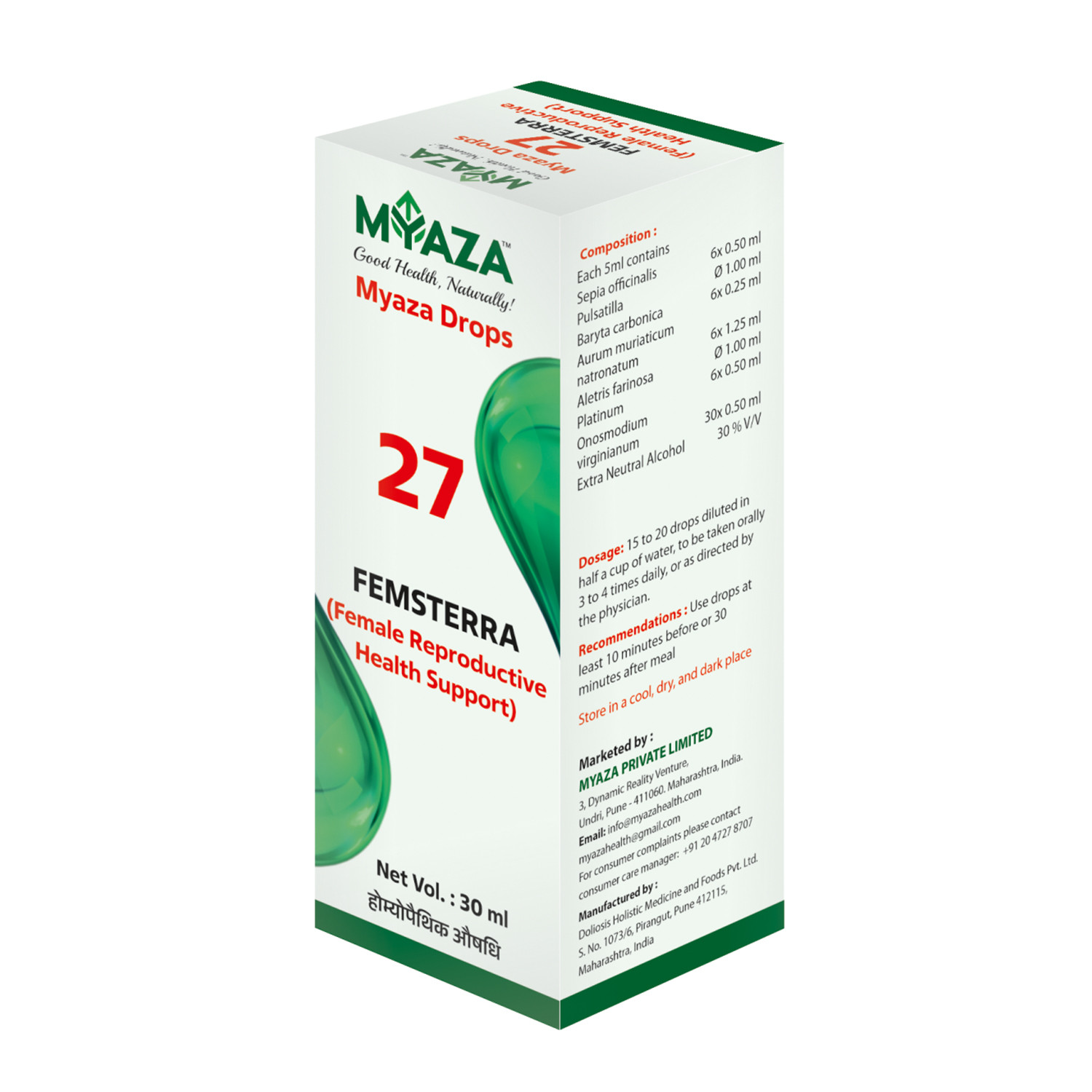 Femsterra - Myaza Drops No. 27