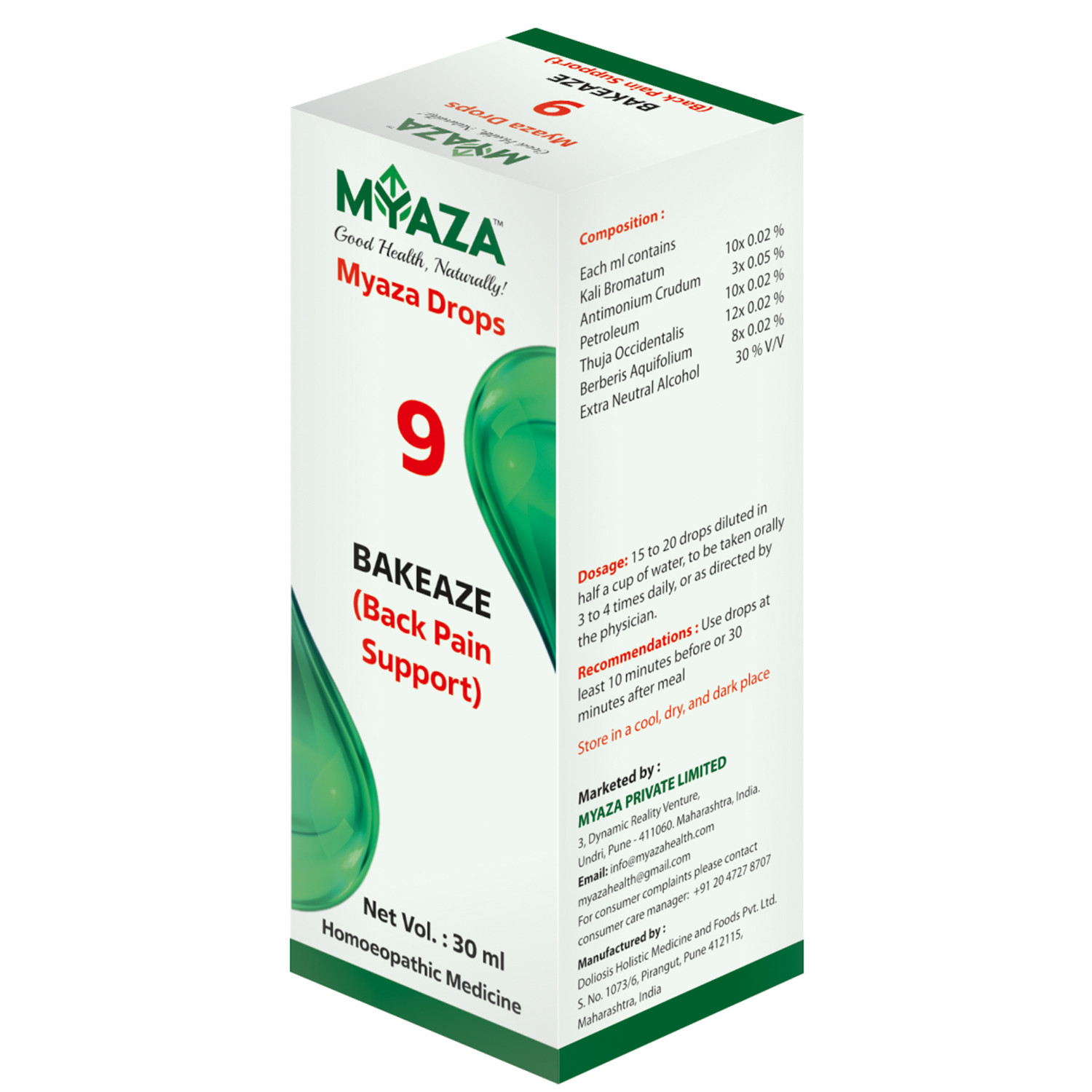 Bakeaze - Myaza Drops No. 9