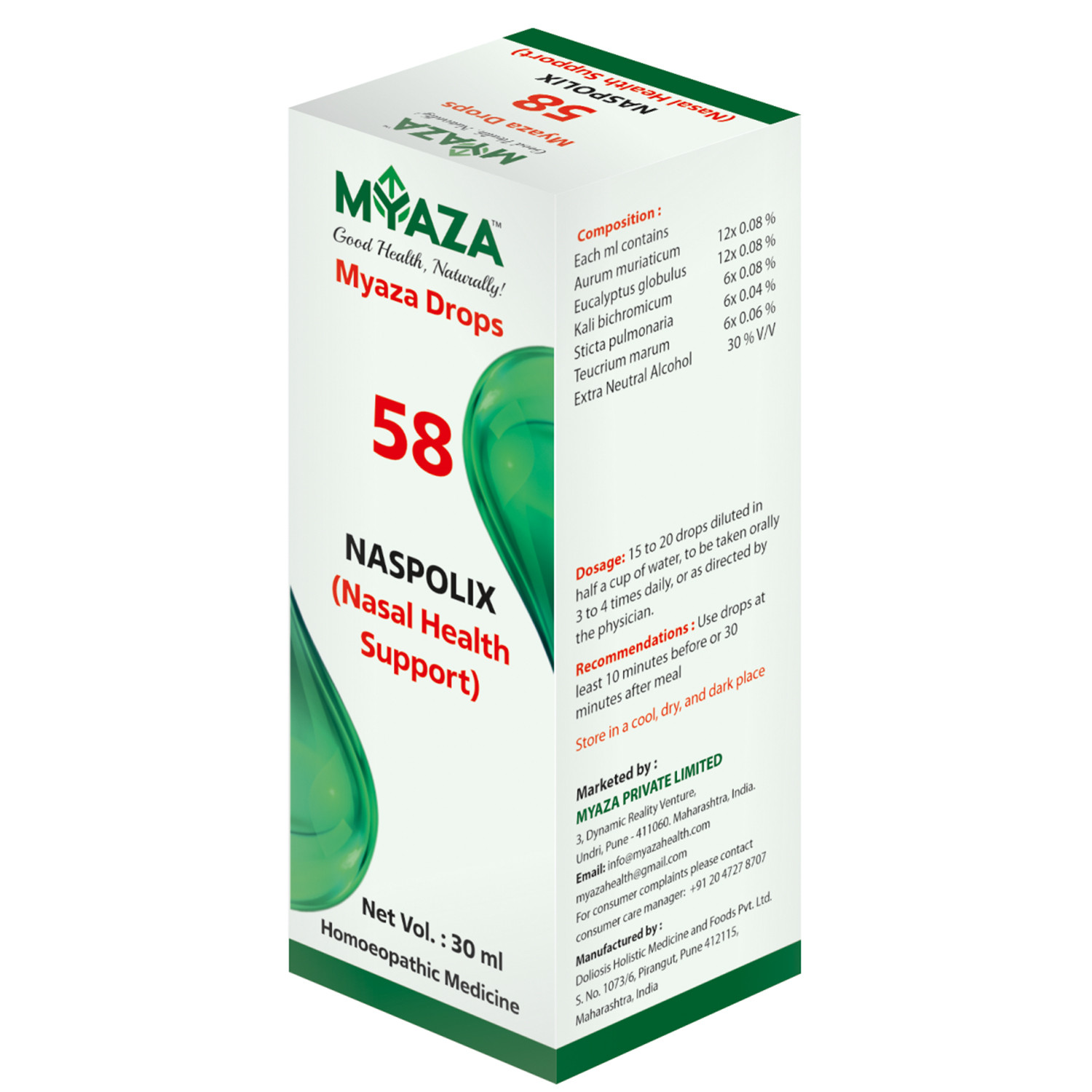 Naspolix - Myaza Drops No. 58