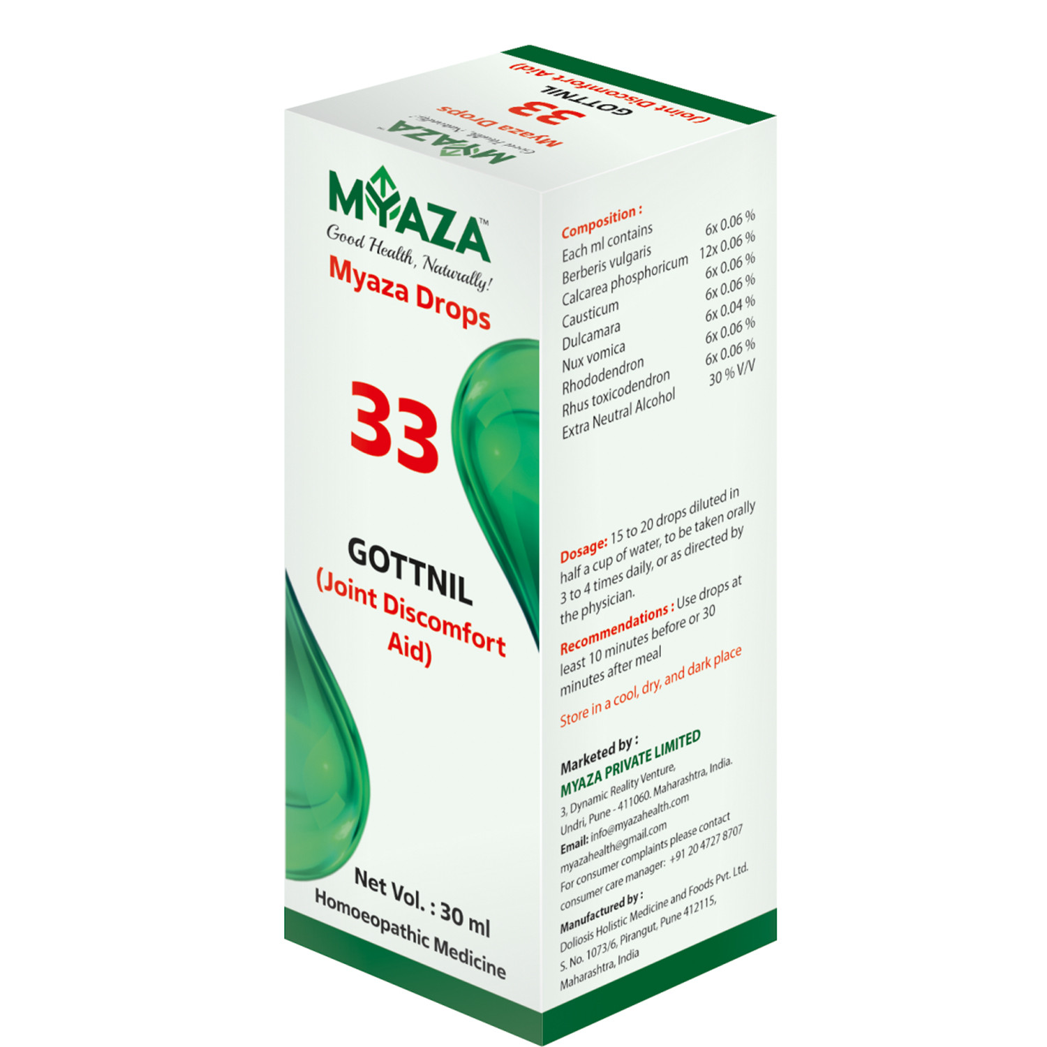 Gottnil - Myaza Drops No. 33