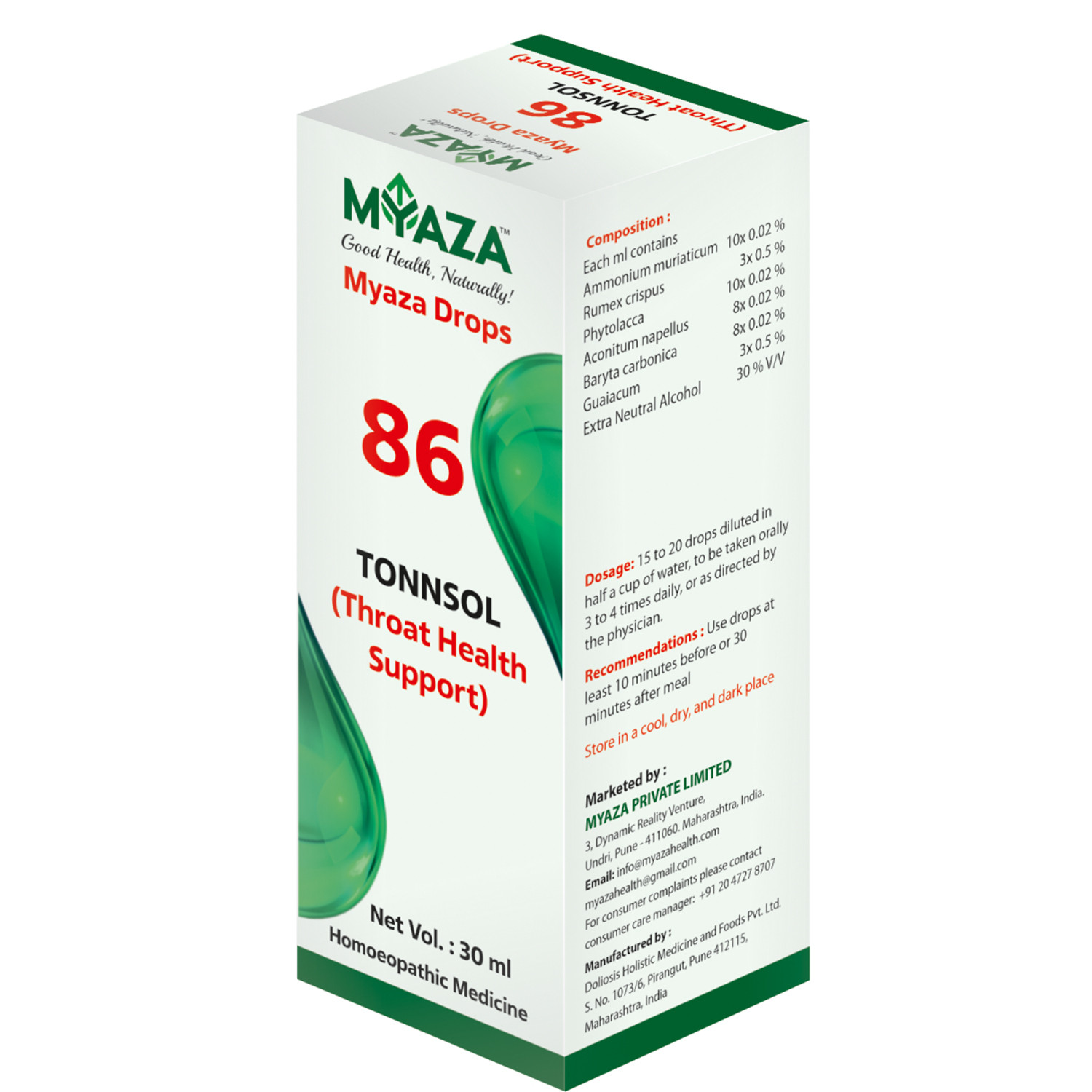 Tonnsol - Myaza Drops No. 86