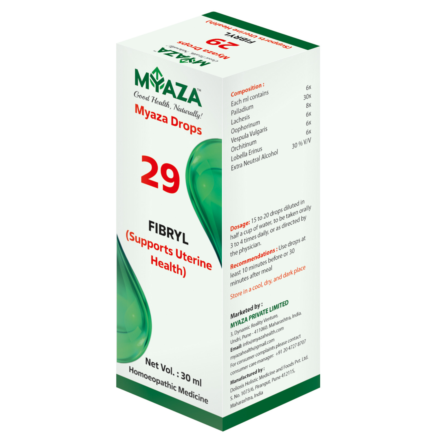 Fibryl - Myaza Drops No. 29