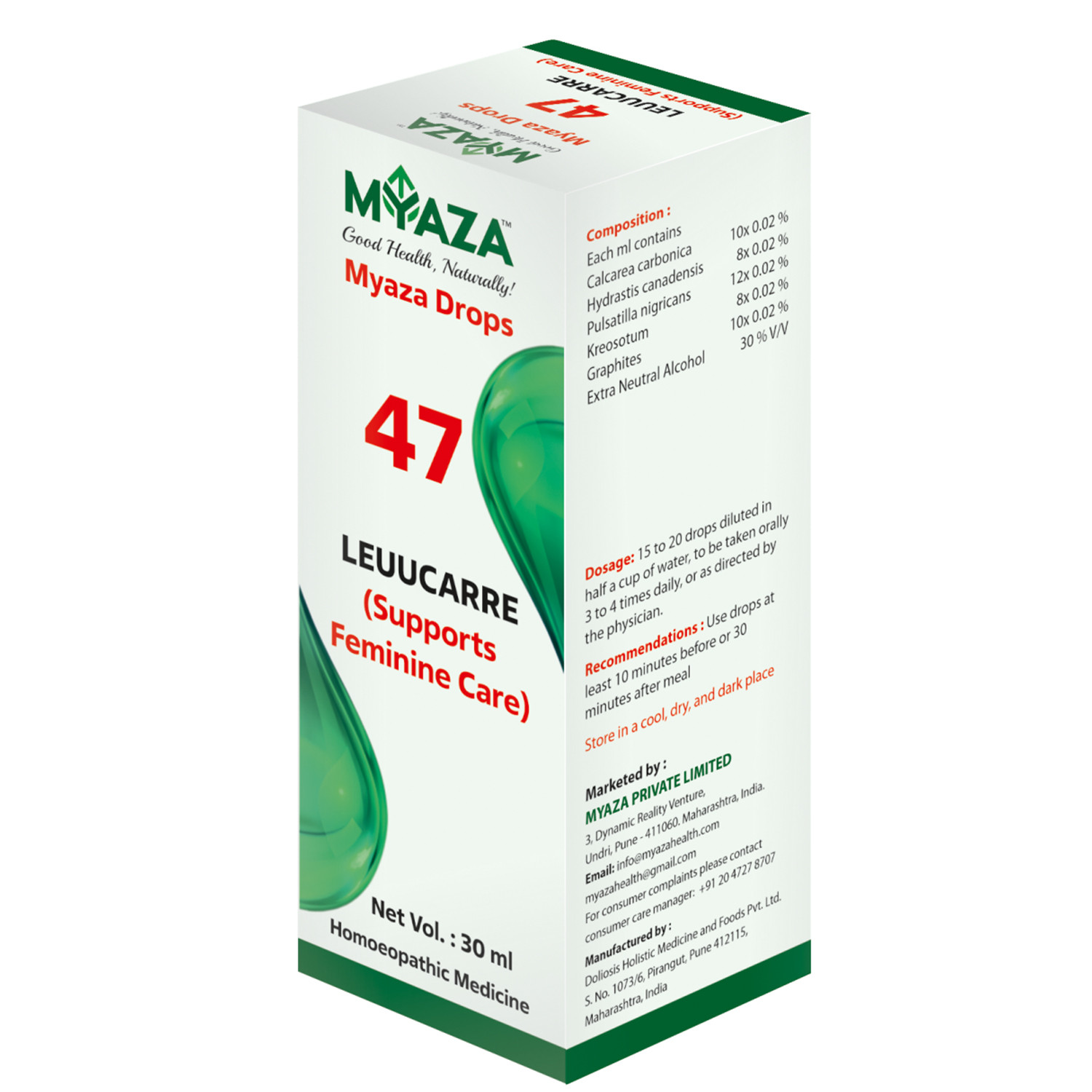 Leuucarre - Myaza Drops No. 47