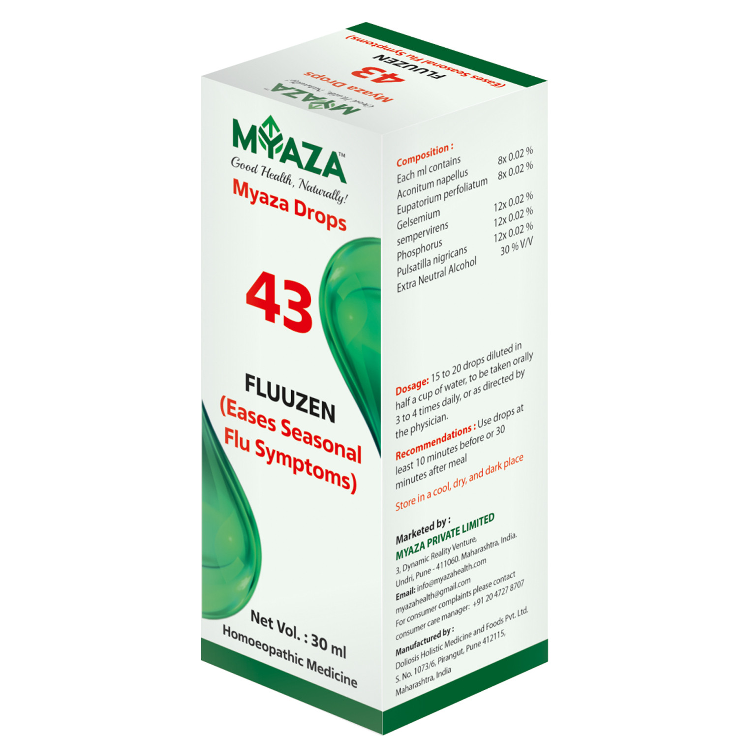 Fluuzen - Myaza Drops No. 43
